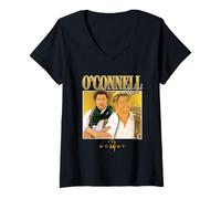 Womens The Mummy Rick O'Connell Focus Box Up V-Neck T-Shirt