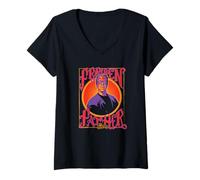 Women's The Munsters Franken Father V-Neck T-Shirt