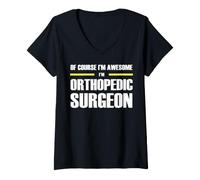 Women's The New Awesome Orthopedic Surgeon V-Neck T-Shirt