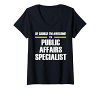Women's The New Awesome Public Affairs Specialist V-Neck T-Shirt