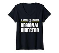 Women's The New Awesome Regional Director V-Neck T-Shirt