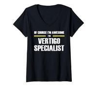 Women's The New Awesome Vertigo Specialist V-Neck T-Shirt