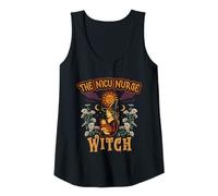 Womens The NICU Nurse Witch Halloween Tank Top