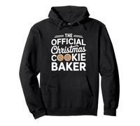 Womens The Official Christmas Cookie Baker Chocolate Chip Pullover Hoodie