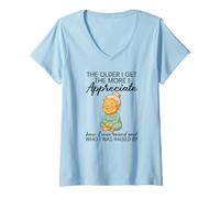 Womens The Older I get The More I Appreciate How I was Raised V-Neck T-Shirt