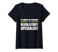 Women's The Original Awesome Regulatory Specialist V-Neck T-Shirt