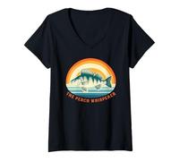 Womens The Perch Whisperer V-Neck T-Shirt