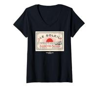 Womens The Phoenician Scheme Le Soleil Matchbox V-Neck T-Shirt
