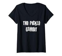 Women's The Pickle Gambit V-Neck T-Shirt