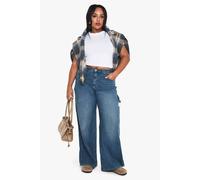 Womens The Plus Carpenter Jean - Blue - 16/32L, Blue