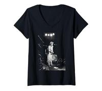 Womens The Police Sting Live On Stage Zenyatta Mondatta Tour 1980 V-Neck T-Shirt