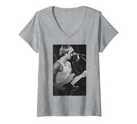 Womens The Police Zenyatta Mondatta Tour Sting Live On Stage 1980 V-Neck T-Shirt