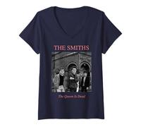 Womens The Queen Is Dead The Smiths Salford Lads By Stephen Wright V-Neck T-Shirt