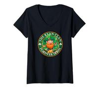 Women's The Ryan Clan Forever Irish St Patrick’s Day V-Neck T-Shirt