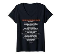 Women's The Sex On The Beach Cocktail Prayer V-Neck T-Shirt