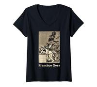 Women's The Sleep of Reason Produces Monsters V-Neck T-Shirt
