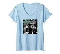 Womens The Smiths Salford Lads Club Morrissey Band Stephen Wright V-Neck T-Shirt