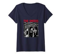 Womens The Smiths Salford Lads Club Morrissey By Stephen Wright V-Neck T-Shirt