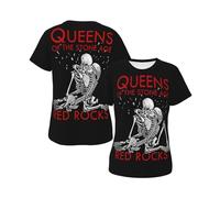 Womens The Stone Age Rock Band T Shirt Graphic tee Shirt Summer Short Sleeve Crewneck Loose Cute Casual Versatile Fashionable Classic Tees Tops S-XXL