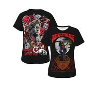 Womens The Stone Age Rock Band T Shirt Graphic tee Shirt Summer Short Sleeve Crewneck Loose Cute Casual Versatile Fashionable Classic Tees Tops S-XXL
