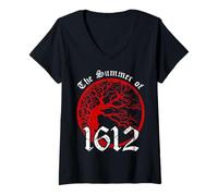 Womens The Summer of 1612 Pendle Witch Trials V-Neck T-Shirt