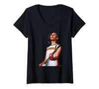 Womens The Teardrop Explodes Frontman Julian Cope by Andy Willsher V-Neck T-Shirt