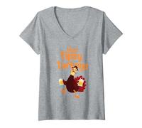 Womens The Tipsy Turkey V-Neck T-Shirt