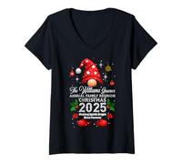 Womens The Williams Gnomes - Annual Family Reunion Christmas 2025 V-Neck T-Shirt