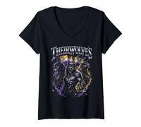 Women's Their Wolves Nonbinary Pride Wolf Bootleg LGBTQ V-Neck T-Shirt