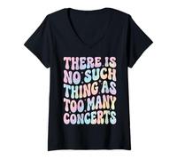 Women's There is No Such Thing As Too Many Concerts V-Neck T-Shirt