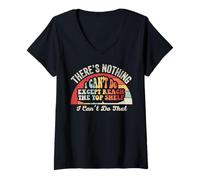 Womens There's Nothing I Can't Do Except Reach The Top Shelf V-Neck T-Shirt