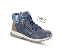 Womens Thermal Ankle Boots Cipriata Knitted Warm Inside Zip Boot UK 3-8