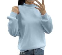 Womens Thermal Fleece Lined Sweatshirt Tops Baselayer Ladies Casual Long Sleeve Crewneck Sweater Winter Thick Velvet Warm Pullover Shirt Slim Fit Tee Tops Comfort Thermal Undershirt Underwear