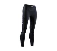 X-BIONIC INVENT 4.0 Running Pants Women Sports Trousers Running Jogging Training Fitness Gym Compression Baselayer Legging - Black/Charcoal, Small