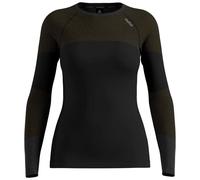 Odlo Performance Warm Long Sleeve Base Layer Top Pure Black Women - XS