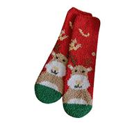 Womens Thermal Socks - Cotton Warm Thermal Socks Ladies Fluffy Bed Socks Knitting Wool Socks Thermal Dog Cat Socks Women Gifts Xmas For Teenage Girls Gifts