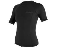 ONeill Womens Thermo-X Short Sleeve Top Black - U.P.F. 50+ UV protection - UV Sun Protection and SPF Properties Quick dry