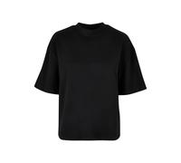 Urban Classics Women's Ladies Organic Heavy Slit Tee T-Shirt, Black, S