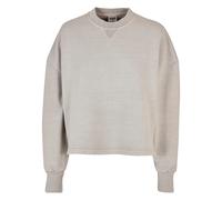 Women's thick terry cloth crew neck sweater Urban Classics Gris L