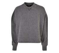 Women's thick terry cloth crew neck sweater Urban Classics GT Noir 5XL