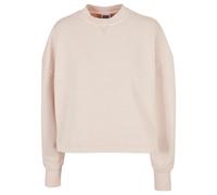 Women's thick terry cloth crew neck sweater Urban Classics Rose XL