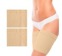 Womens Thigh Bands, Anti-Chafing Thigh Bands with Non-Slip Silicone Lining, Elastic Thigh Bands Smooth and Comfortable for preventing Friction on Thighs (M(45-50CM))