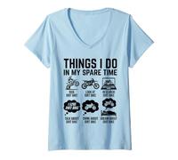 Women's Things I Do in My Spare Time V-Neck T-Shirt
