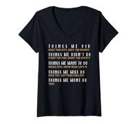 Womens Things We Did Built This City Shot The Sheriff Start V-Neck T-Shirt