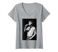 Womens This Charming Man Morrissey The Smiths Live 1984 V-Neck T-Shirt