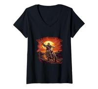 Women's This is How I'm Going to Hell V-Neck T-Shirt