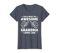 Womens This Is What An Awesome Grandma Looks Like T-Shirt