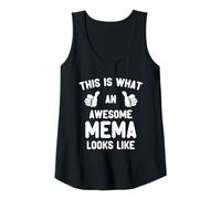 Womens This is What an Awesome Mema Looks Like Mother's Day Cool Tank Top