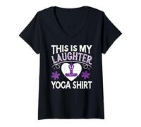Womens This ist my Laughter Yoga V-Neck T-Shirt