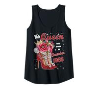Womens This Queen was Born in December 1963 December Birthday Women Tank Top
